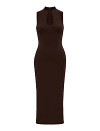 Frankie High Neck Keyhole Bodycon