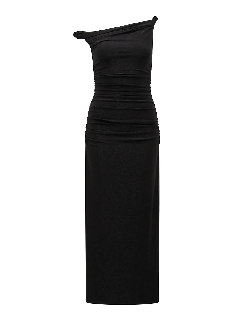 Vivian Petite Asym Twist Maxi Dress