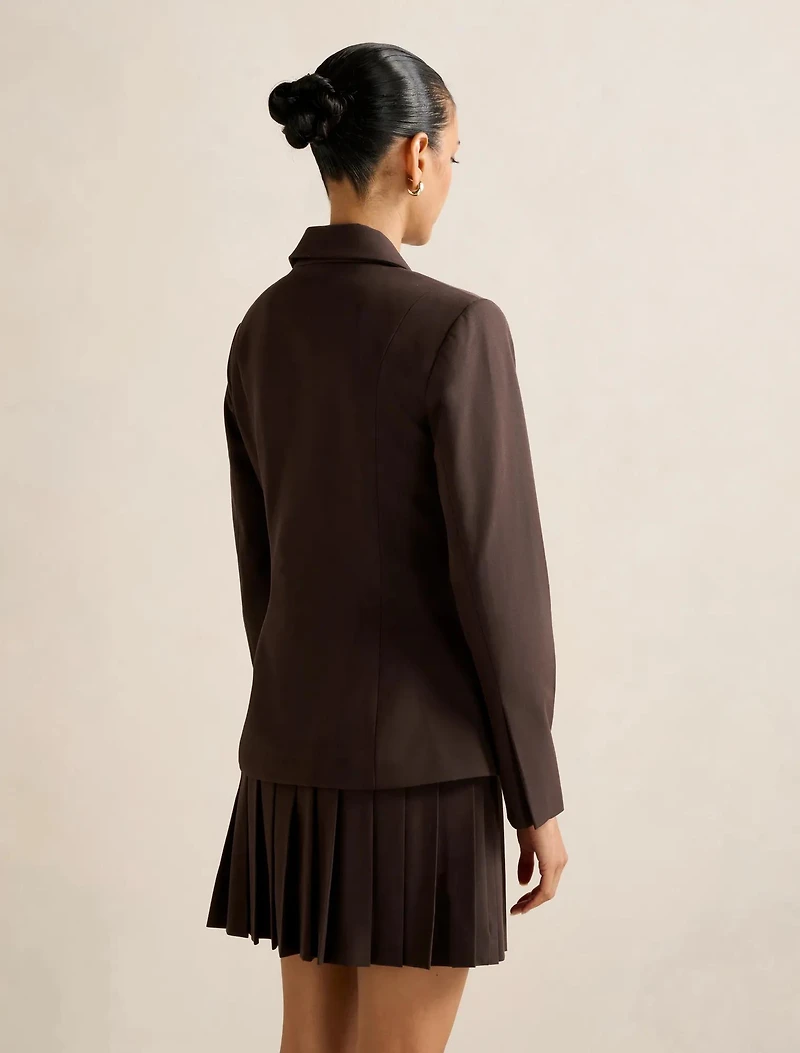 Lenora Petite 2 1 Blazer Mini