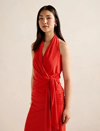 Gianna Wrap Halter Top