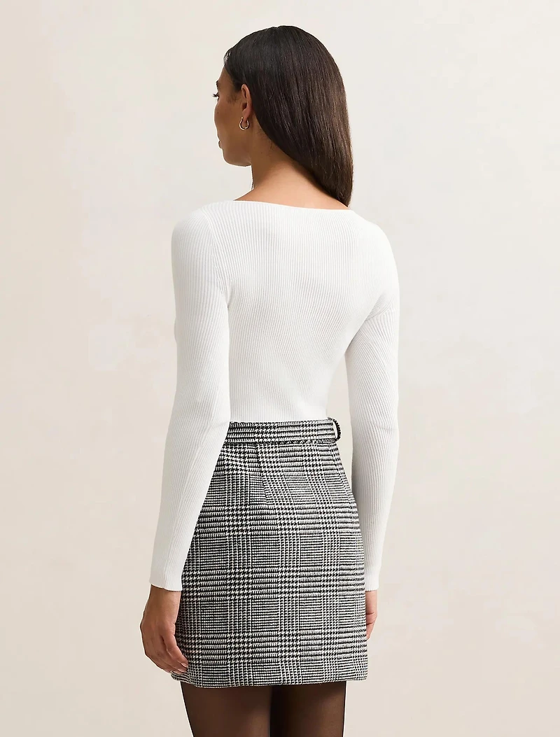 Sabina 2-in-1 Knit Mini Dress