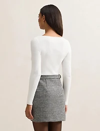 Sabina 2-in-1 Knit Mini Dress