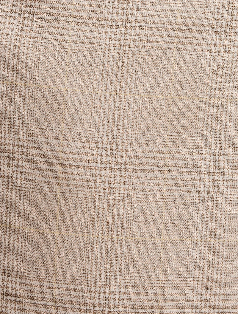 Lottie Check Wide Leg Pants