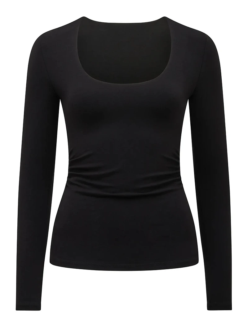Jacqui Scoop Long Sleeve