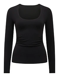 Jacqui Scoop Long Sleeve