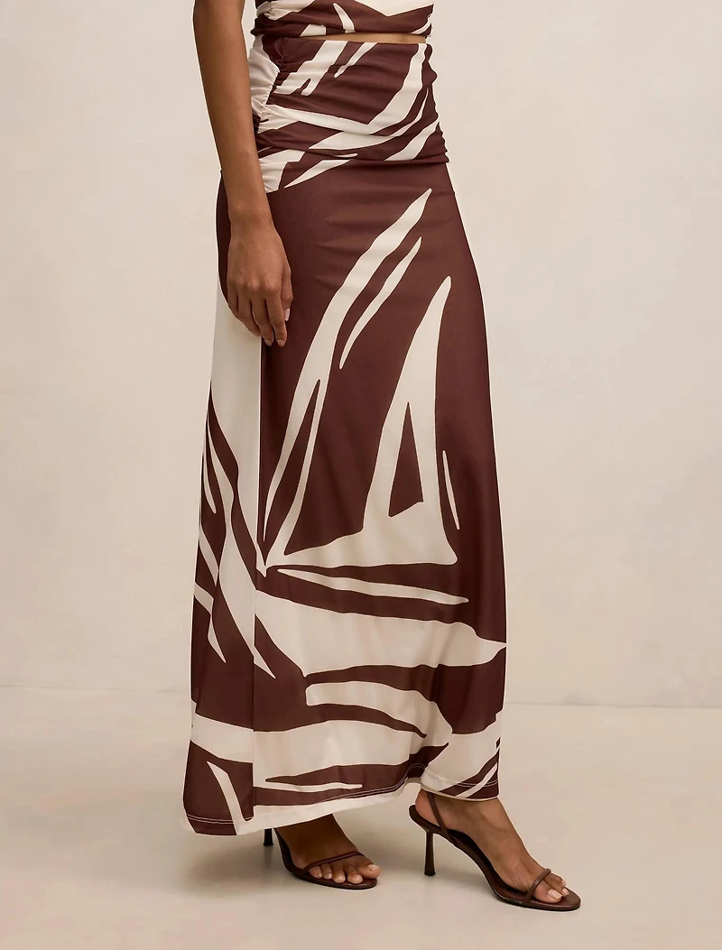 Mimi Petite Flute Maxi Skirt