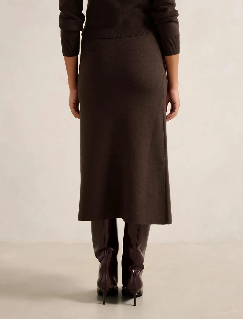 Ally Knitted Midi Skirt