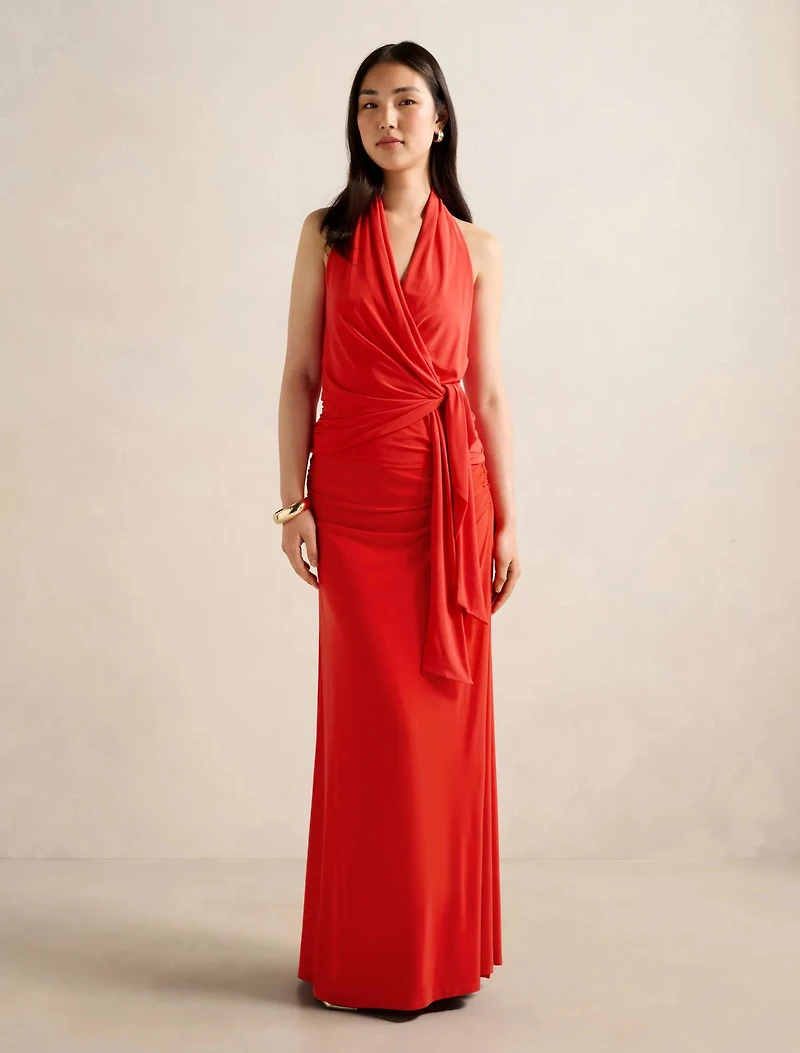 Gianna Wrap Halter Top