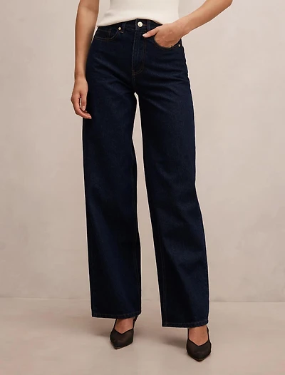 Yasmin Slim Wide Leg Jean