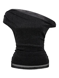 Rylee Tipped Shoulder Glitter Top