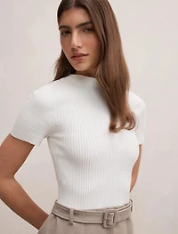 Maya Woven Mixed Mini Dress