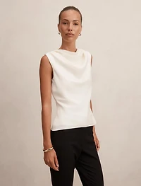 Scout Sleeveless Drape Top