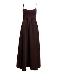 Ariella Woven Mix Midi Dress