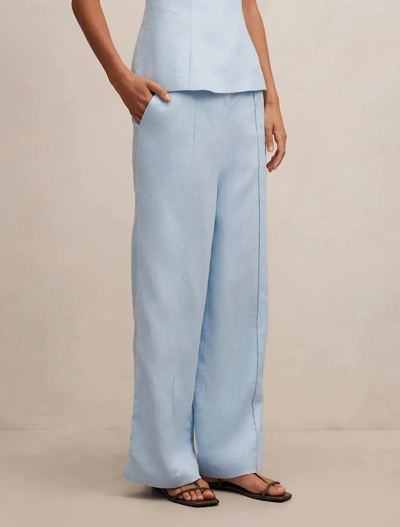 Posey Linen Wide Leg Pants