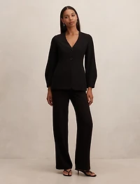 Lizzie Collarless Blazer