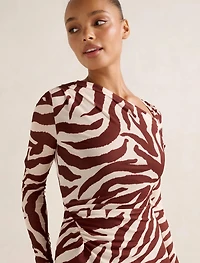 Freya Ruched Jersey Dress