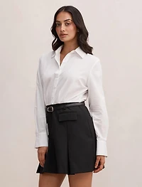 Esme Shirt Belted Mini Dress