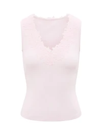 Sylvie Lace Trim Tank