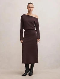 Ayva Asym Knit Top