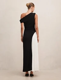 Camille Off Shoulder Contrast Maxi