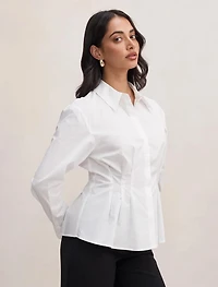 Blake Pleat Detail Shirt