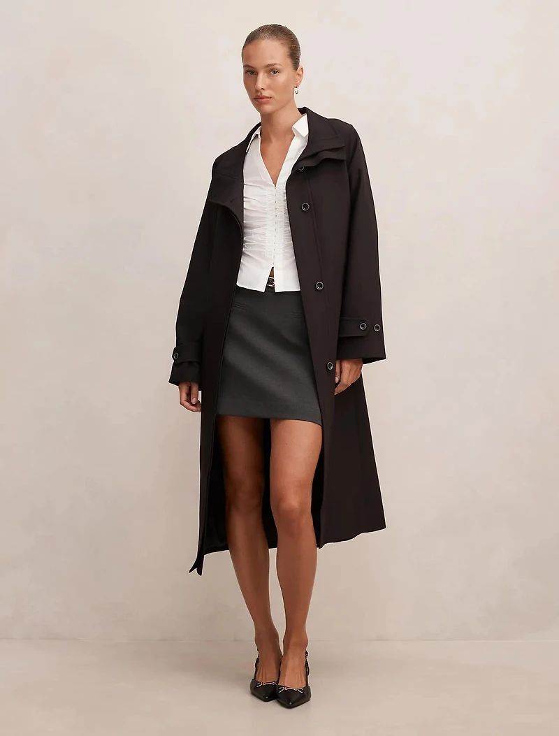 Florence Funnel Neck Trench