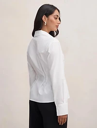 Blake Pleat Detail Shirt