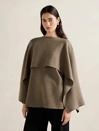 Tabitha Knitted Cape