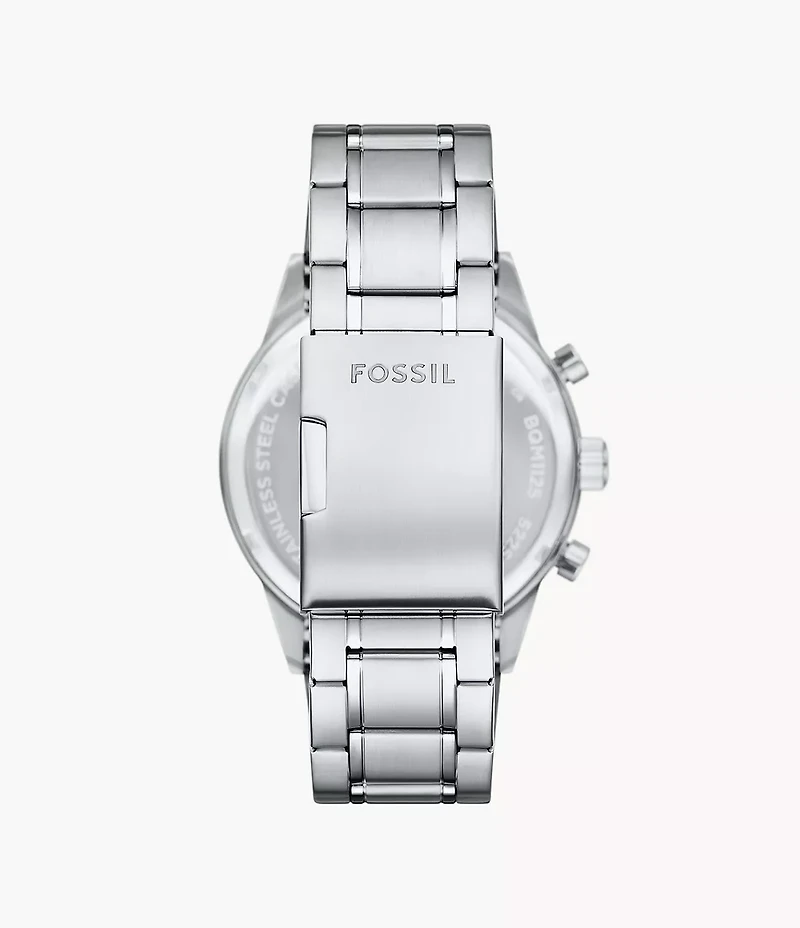 Flynn 48mm Chronograph Stainless Steel Watch