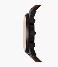 Sullivan 44mm Multifunction Brown Leather Watch