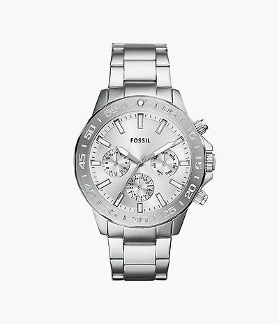 Bannon Multifunction Stainless Steel Watch