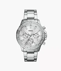 Bannon Multifunction Stainless Steel Watch