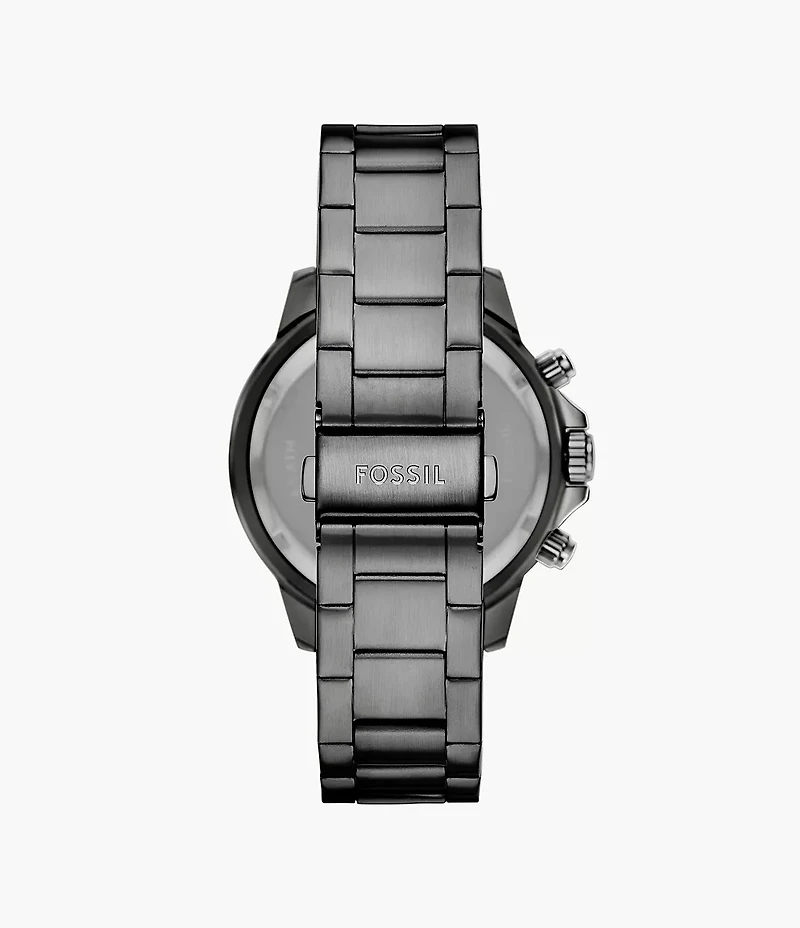 Bannon Multifunction Smoke Stainless Steel Watch