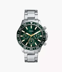 Bannon Multifunction Stainless Steel Watch