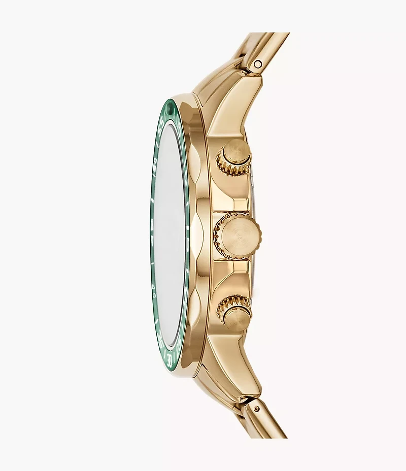 Bannon 45mm Multifunction Gold-Tone Stainless Steel Watch