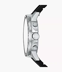 Bannon Multifunction Black Silicone Watch