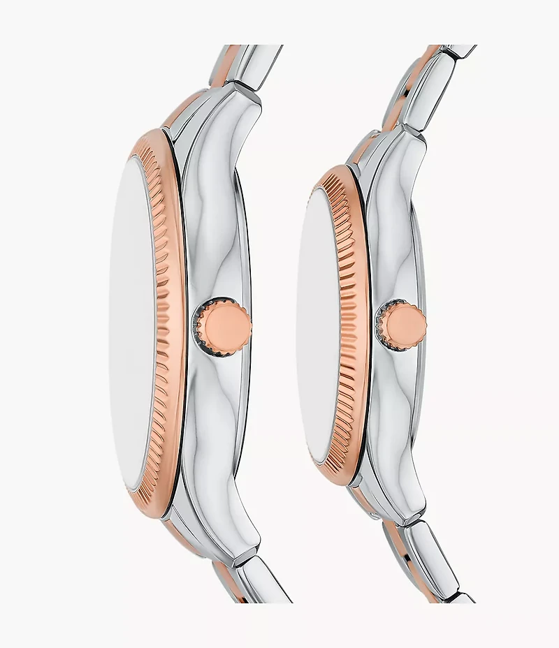 Rye Multifunction Two-Tone Stainless Steel Watch