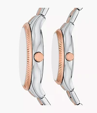 Rye Multifunction Two-Tone Stainless Steel Watch