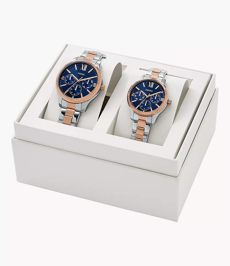 Rye Multifunction Two-Tone Stainless Steel Watch