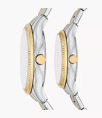 Rye Multifunction Two-Tone Stainless Steel Watch