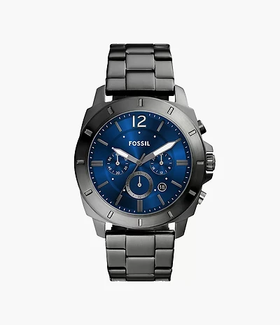 Privateer Chronograph Smoke Stainless Steel Watch