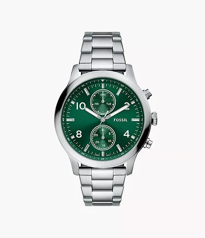Bennett Multifunction Stainless Steel Watch