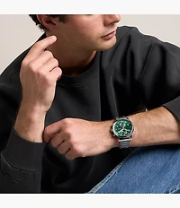 Bennett Multifunction Stainless Steel Watch