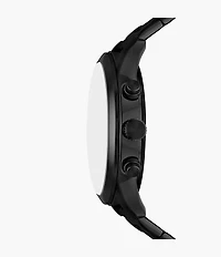 Bennett Multifunction Black Stainless Steel Watch