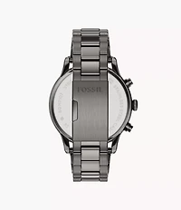 Bennett Multifunction Gunmetal Stainless Steel Watch