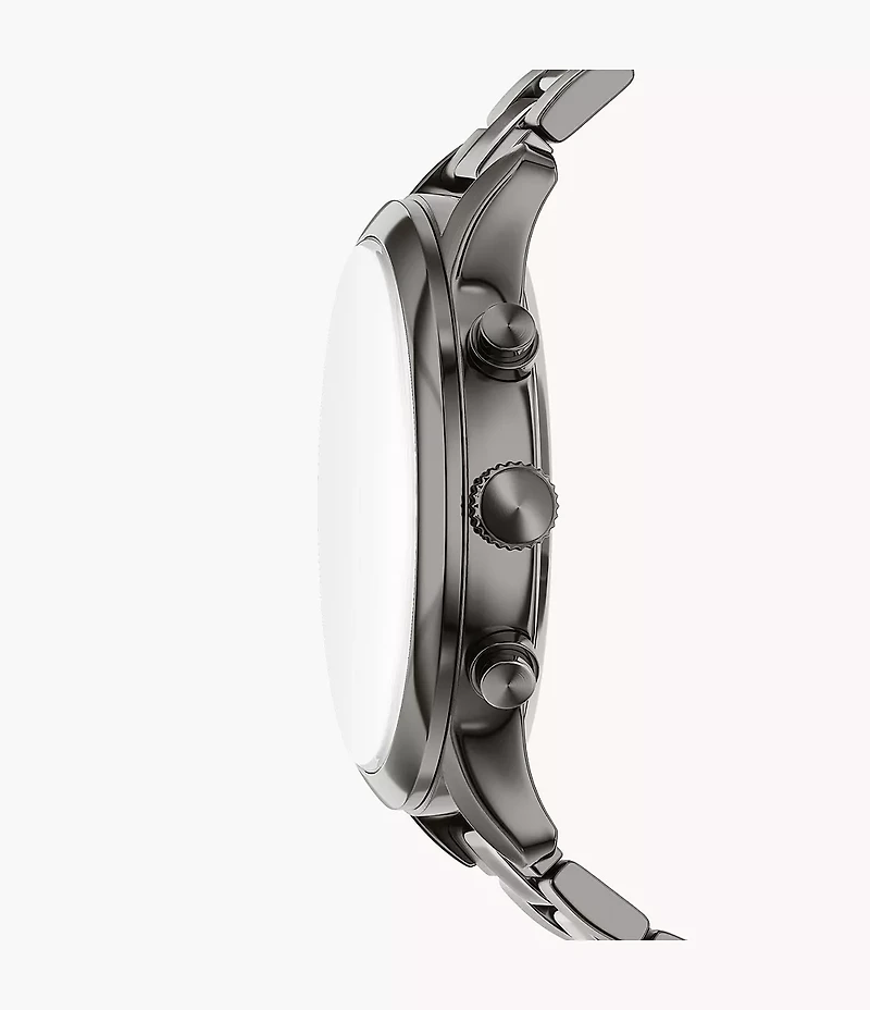Bennett Multifunction Gunmetal Stainless Steel Watch