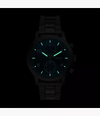 Bennett Multifunction Gunmetal Stainless Steel Watch