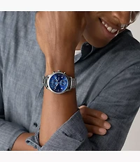 Bennett Multifunction Gunmetal Stainless Steel Watch