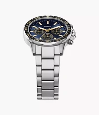 Bannon Multifunction Stainless Steel Watch