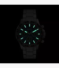 Bannon Multifunction Stainless Steel Watch